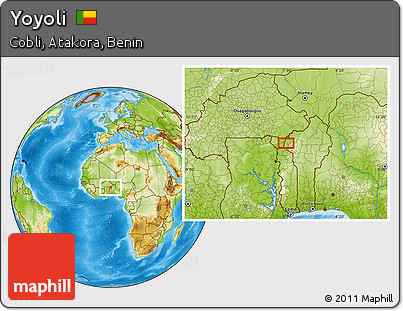 Physical Location Map of Yoyoli