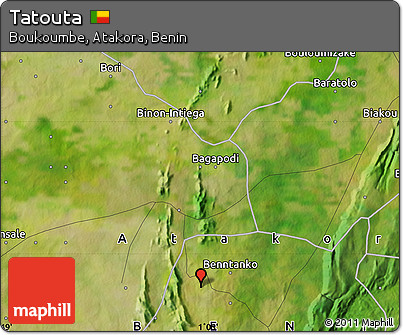 Satellite Map of Tatouta