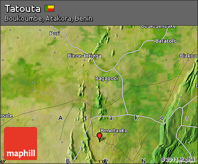 Satellite Map of Tatouta
