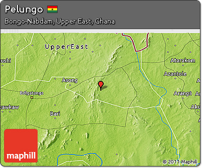 Physical 3D Map of Pelungo