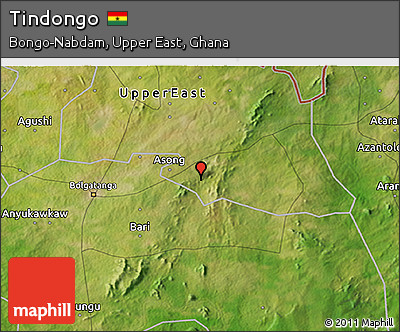 Satellite 3D Map of Tindongo
