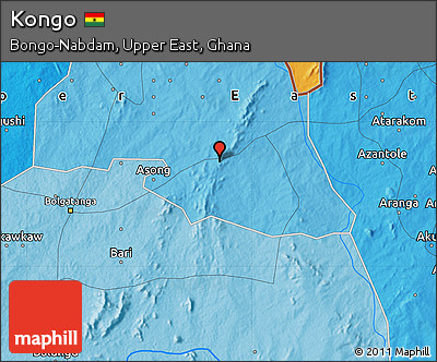 Political Map of Kongo