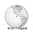 Outline Map of the Area around 10° 38' 32" N, 102° 46' 30" W, rectangular outline