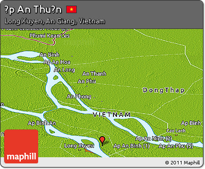 Physical Panoramic Map of Ấp An Thuận