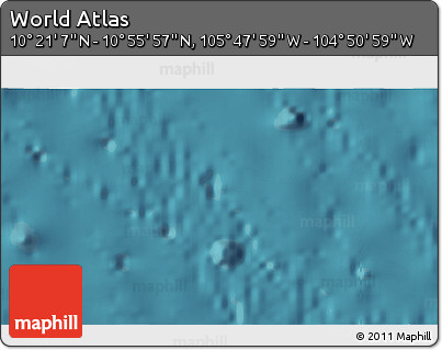 Satellite 3D Map of the Area around 10° 38' 32" N, 105° 19' 29" W