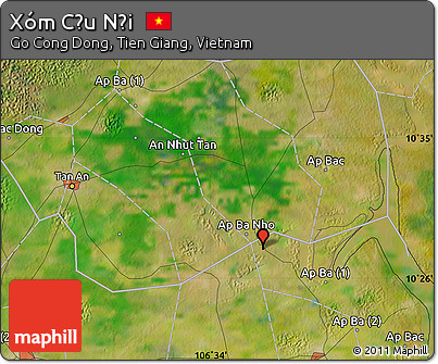Satellite Map of Xóm Cầu Nội