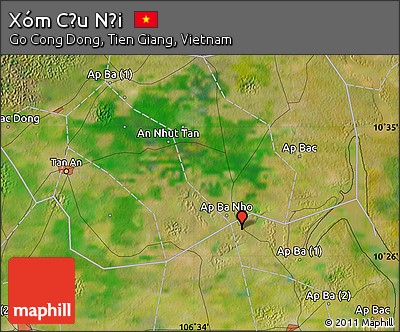Satellite Map of Xóm Cầu Nội