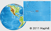 Physical Location Map of the area around 10° 38' 32" N, 106° 10' 30" W