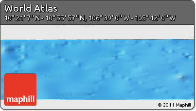 Physical Panoramic Map of the Area around 10° 38' 32" N, 106° 10' 30" W