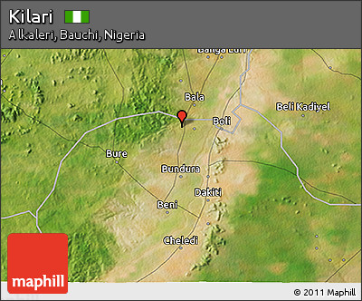 Satellite 3D Map of Kilari