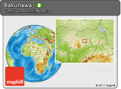 Physical Location Map of Bakunawa