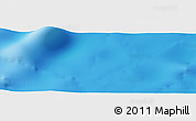 Physical Panoramic Map of the area around 10° 38' 32" N, 111° 25' 30" E