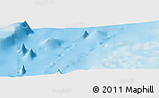 Physical Panoramic Map of the area around 10° 38' 32" N, 118° 13' 29" E