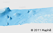 Political Panoramic Map of the area around 10° 38' 32" N, 118° 13' 29" E