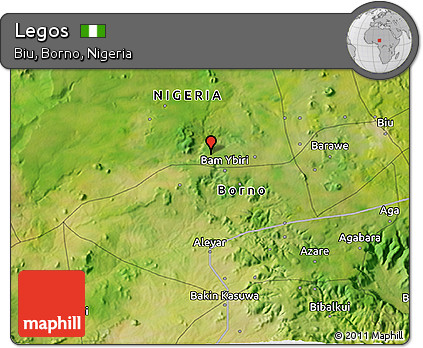 Satellite 3D Map of Legos