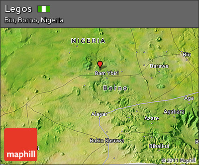 Satellite 3D Map of Legos
