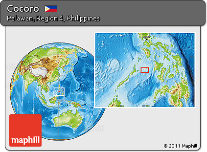 Physical Location Map of Cocoro
