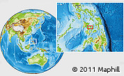 Physical Location Map of Taculing