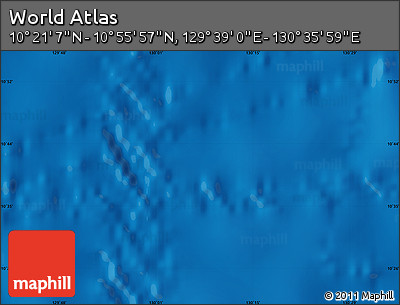 Physical Map of the Area around 10° 38' 32" N, 130° 7' 30" E