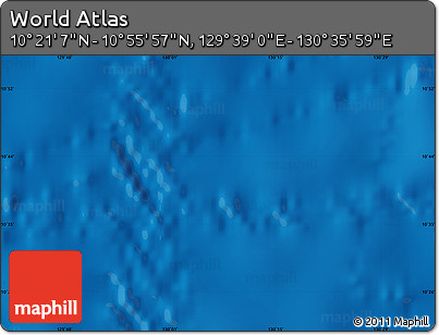 Physical Map of the Area around 10° 38' 32" N, 130° 7' 30" E