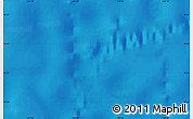 Physical Map of the area around 10° 38' 32" N, 134° 13' 29" W