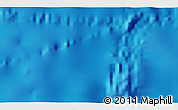 Physical 3D Map of the area around 10° 38' 32" N, 136° 55' 30" E