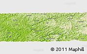 Physical Panoramic Map of Barkéré