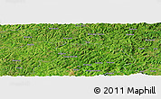 Satellite Panoramic Map of Barkéré