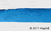 Shaded Relief Panoramic Map of the area around 10° 38' 32" N, 142° 1' 30" E