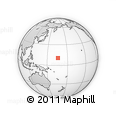 Outline Map of the Area around 10° 38' 32" N, 165° 49' 29" E, rectangular outline