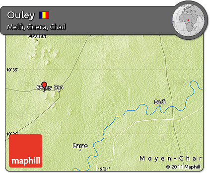 Physical Map of Ouley