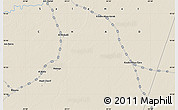 Shaded Relief Map of Al Bidia