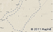 Shaded Relief Map of the area around 10° 38' 32" N, 23° 52' 30" E