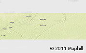 Physical Panoramic Map of the area around 10° 38' 32" N, 23° 52' 30" E