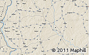 Shaded Relief Map of the area around 10° 38' 32" N, 2° 28' 30" W