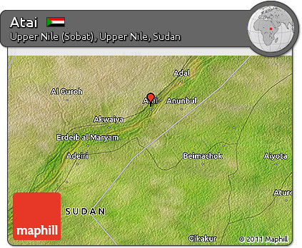 Satellite 3D Map of Atai