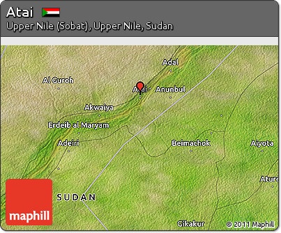Satellite 3D Map of Atai