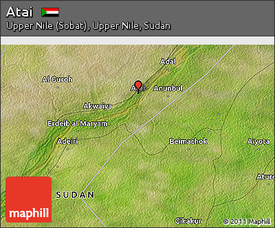 Satellite 3D Map of Atai