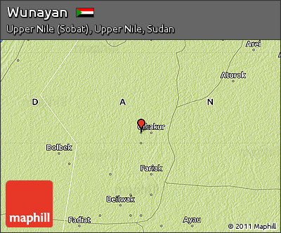 Physical Map of Wunayan