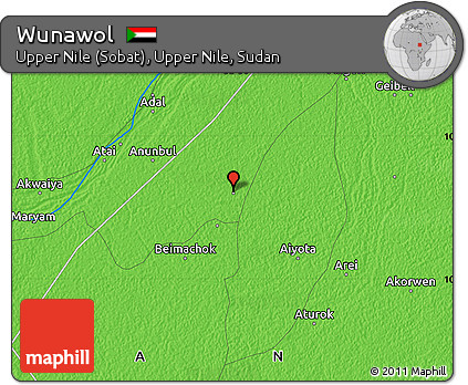 Political Map of Wunawol