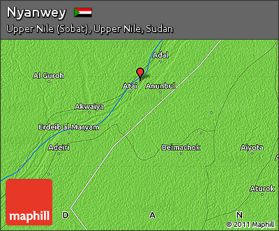 Political Map of Nyanwey