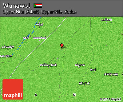 Political Map of Wunawol