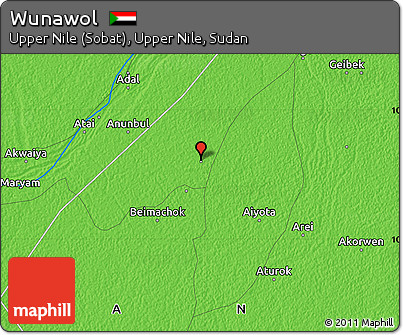Political Map of Wunawol