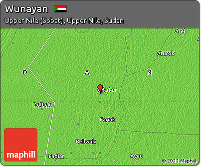 Political Map of Wunayan
