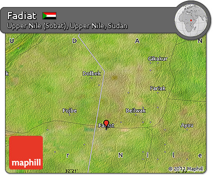 Satellite Map of Fadiat