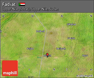 Satellite Map of Fadiat