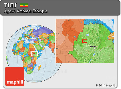 Political Location Map of Tīlīlī