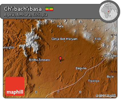 Physical Map of Ch'ibach'ibasa