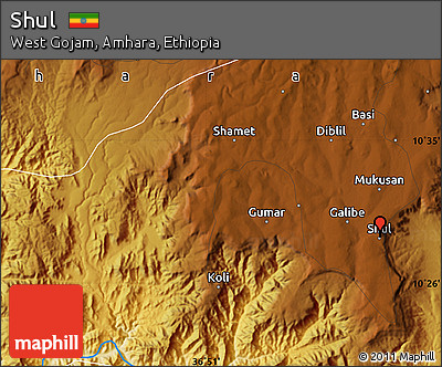 Physical Map of Shul