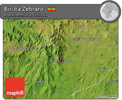 Satellite Map of Bitilta Zebraro